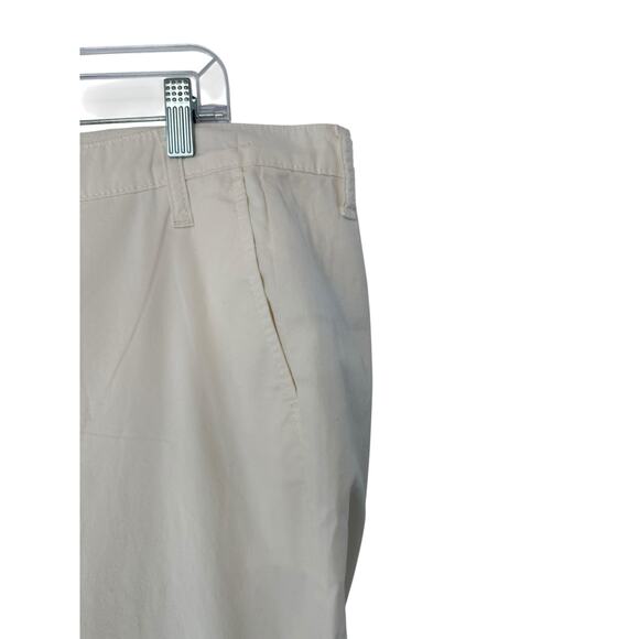 J.Crew Slouchy Boyfriend Chino Pant Cream Neutral Basic Straight Leg Size 33 - Picture 7 of 15